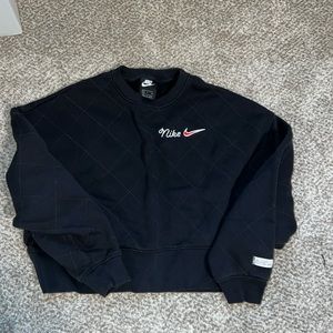Nike cropped sweatshirt